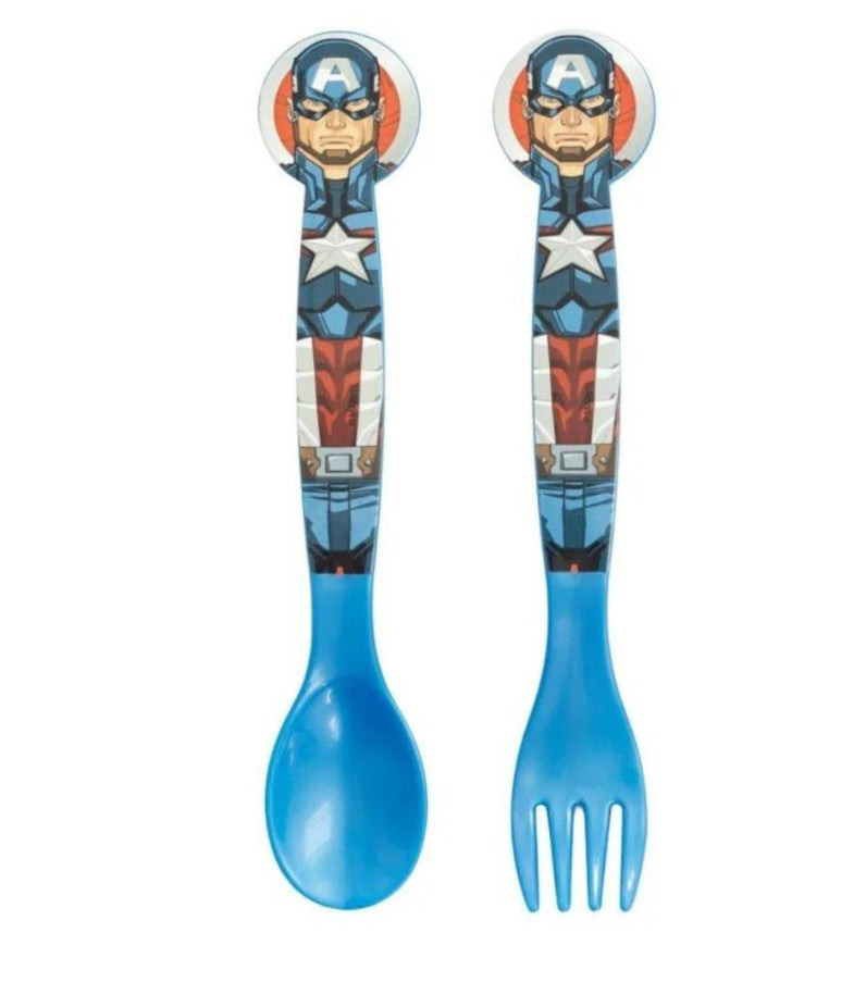 Zestaw sztućców Avengers dla dzieci – 2 elementy